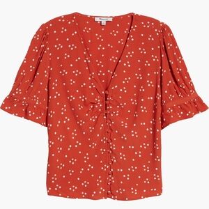 Madewell Polka Dot Daylight Top